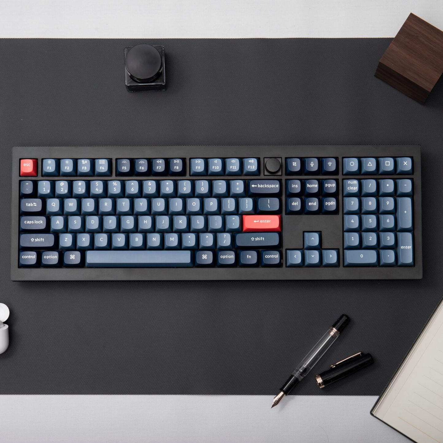 Keychron V6 Max Wireless Custom Keyboard - BROWN Switch