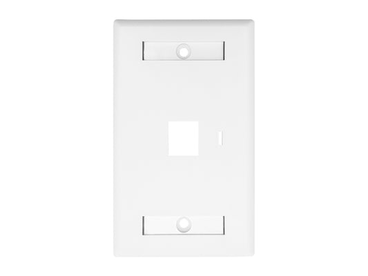 Linkbasic One Port Faceplate 115 x 70mm