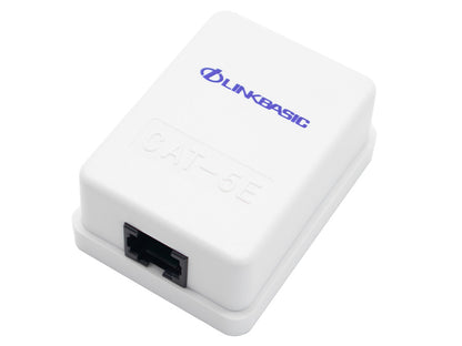 Linkbasic Cat5e Single Surface Mount Box