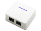 Linkbasic Cat6 Double Surface Mount Box