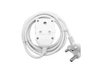 3M 10A Extension Cord with Double Coupler