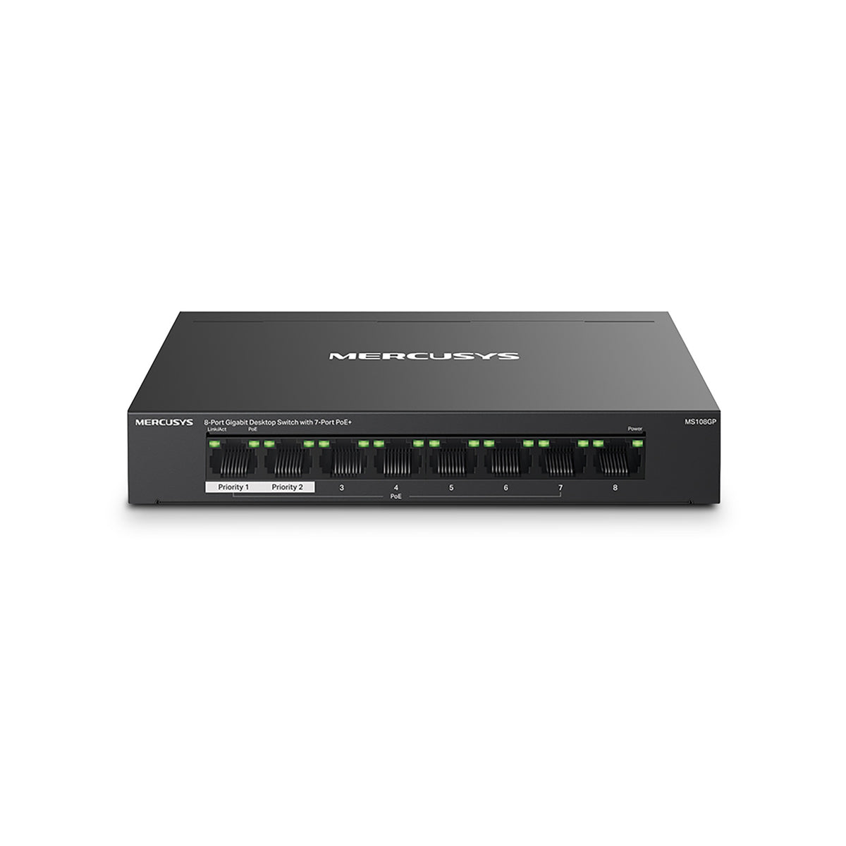 Mercusys 8 Port Gigabit Unmanaged POE Switch