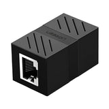 UGREEN RJ45 1Gbps Ethernet Cable Extender Adapter - Black