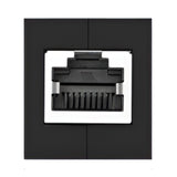 UGREEN RJ45 1Gbps Ethernet Cable Extender Adapter - Black