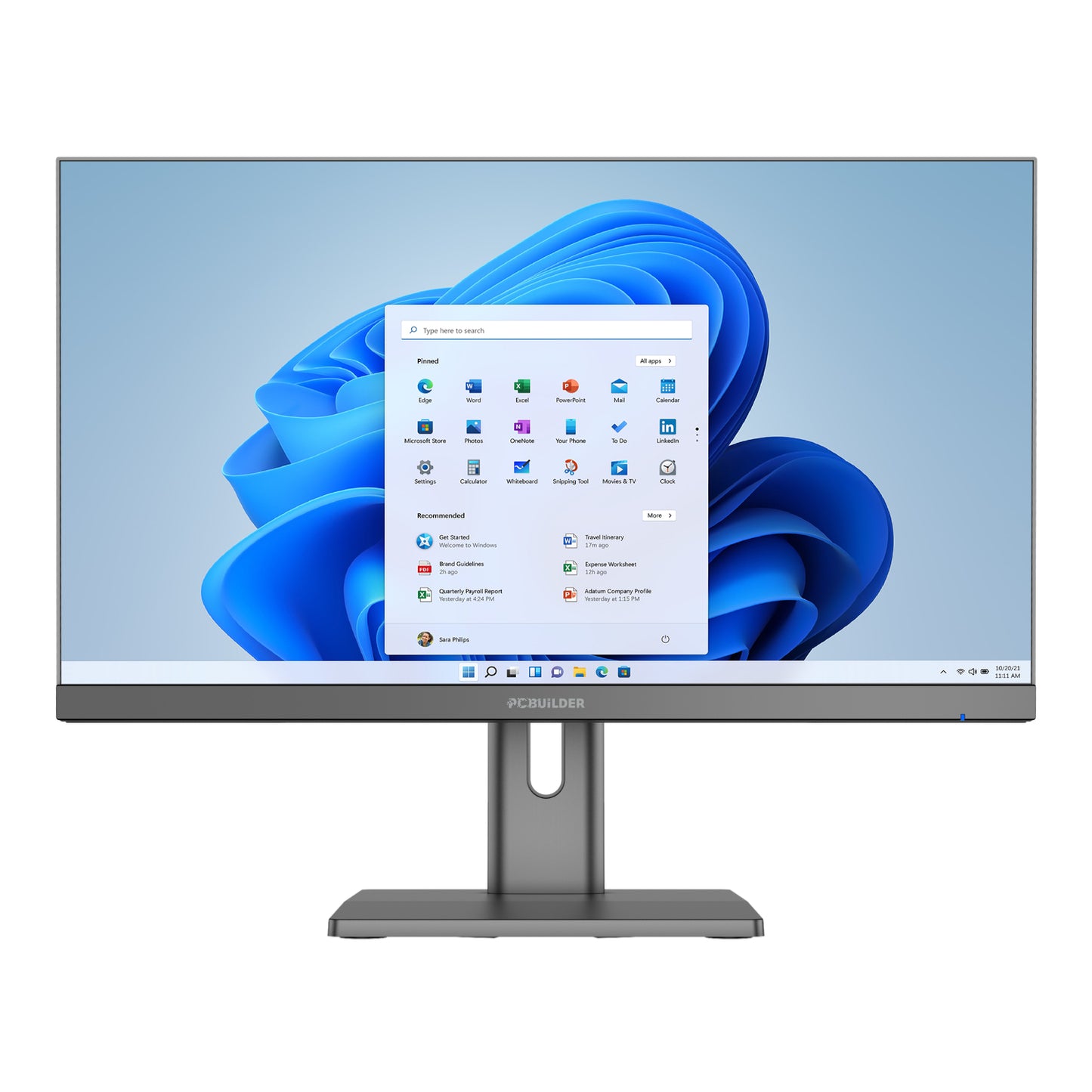 PCBuilder Fusion 24" DDR5 All-in-One Office Desktop - Barebone