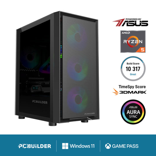 PCBuilder Ryzen 5 5600XT PATHFINDER Windows 11 Gaming PC