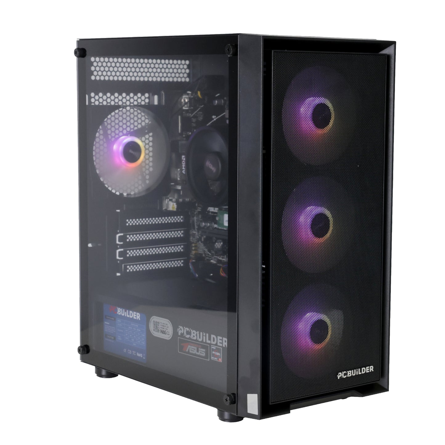 PCBuilder Ryzen 5 5500 STALKER Windows 11 Gaming PC