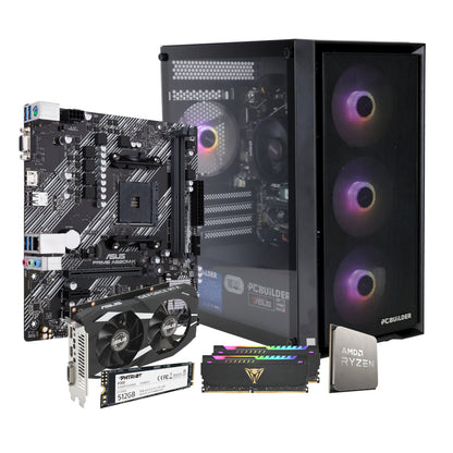 PCBuilder Ryzen 5 5500 STALKER Windows 11 Gaming PC