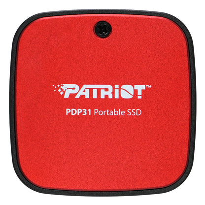 Patriot PDP31 500GB Type-C Portable SSD - Red / Black
