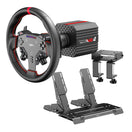 PXN VD4 Direct Drive Sim Racing Wheel – PD-HM Dual Pedal – Z8 Clamp Bundle