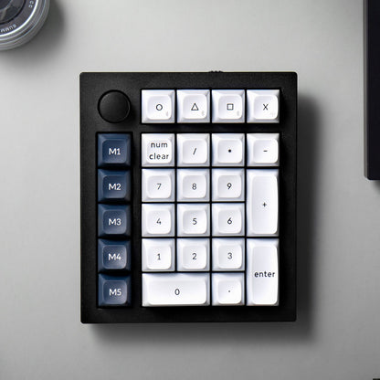 Keychron Q0 Max QMK Gateron Jupiter Red RGB Wireless Custom Number Pad Carbon Black