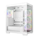 DeepCool CG580 4F V2 ARGB ATX Gaming Chassis – White
