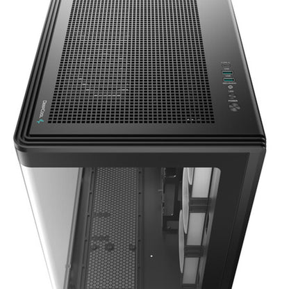 DeepCool CG590U 5F ATX ARGB Gaming Chassis - Black
