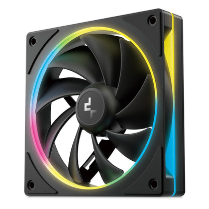 DeepCool FL12 SE 3-in-1 ARGB 120mm Fan Pack - Black