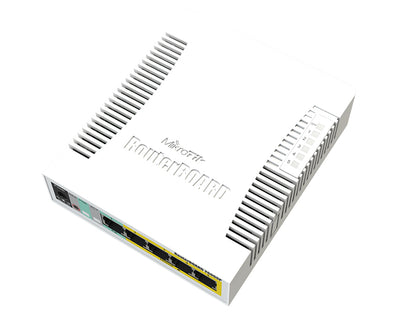 MikroTik SwOS Smart Switch 5 Port Gigabit 1SFP PoE Out