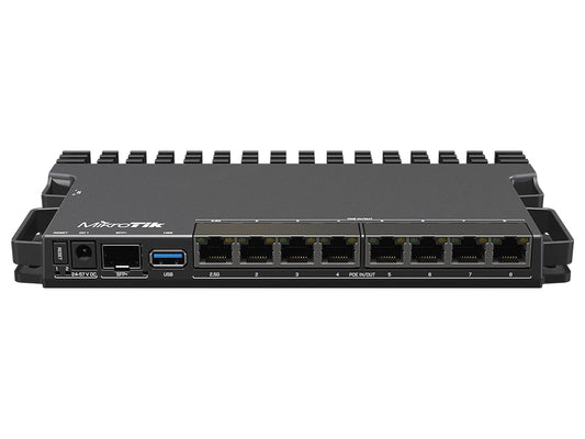 MikroTik 7 Gigabit 1x 2.5Gbps 1SFP+ 4 Core PoE Router
