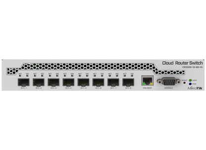 MikroTik Cloud Router Switch 8 Port SFP+ with PoE Input