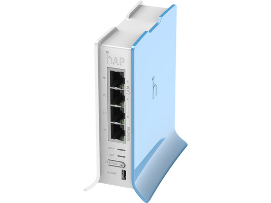 MikroTik hAP Lite Tower 4 Port Ethernet 300Mbps WiFi 4 Router