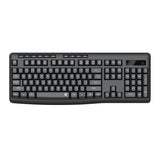 Redragon BK-7367 Full-size Ergonomic Wireless Membrane Office Keyboard - Black
