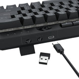 Redragon SHIVA K522 PRO RGB Wireless Gaming Keyboard- Black