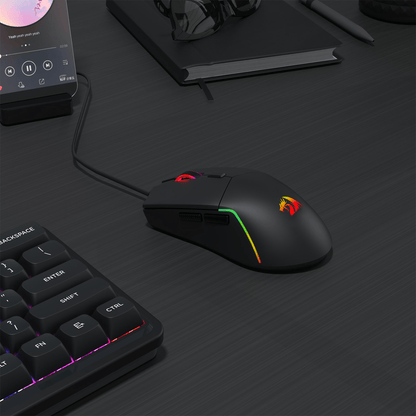 Redragon NAGA RGB 10000DPI Wired Gaming Mouse