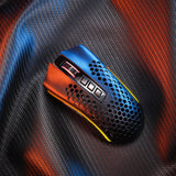 REDRAGON STORM 12400DPI 7 Buttons|Ergonomic Design|P3327 Optical Sensor|Lightweight Body|RGB Backlit gaming Mouse - Black