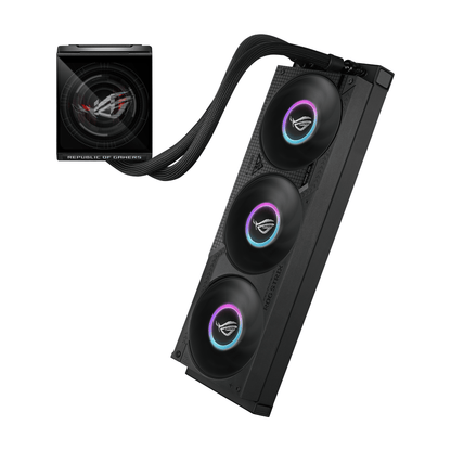 Asus ROG Strix LC IV 360 ARGB LCD Liquid Cooler - Black