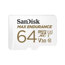 SanDisk MAX ENDURANCE microSDXC 64GB + SD Adapter