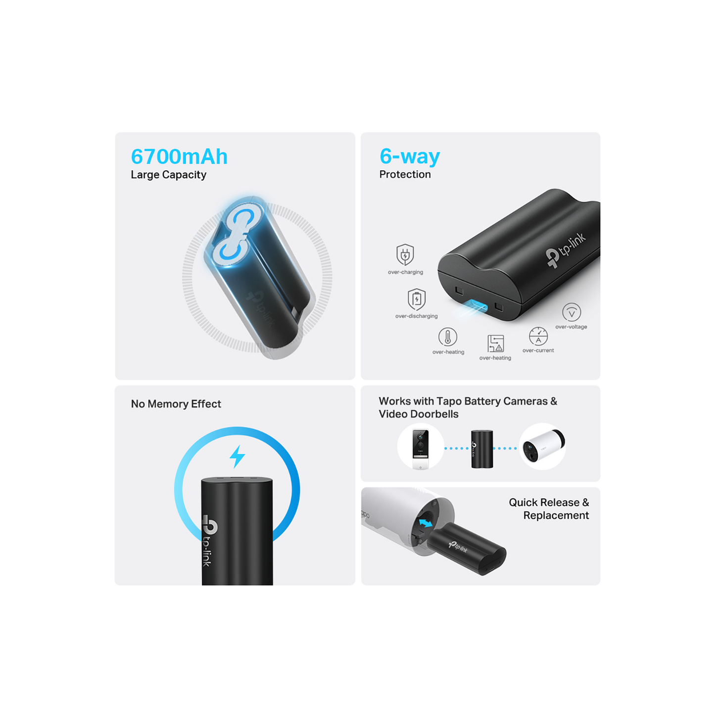 TP-Link TAPO A100 Battery Pack