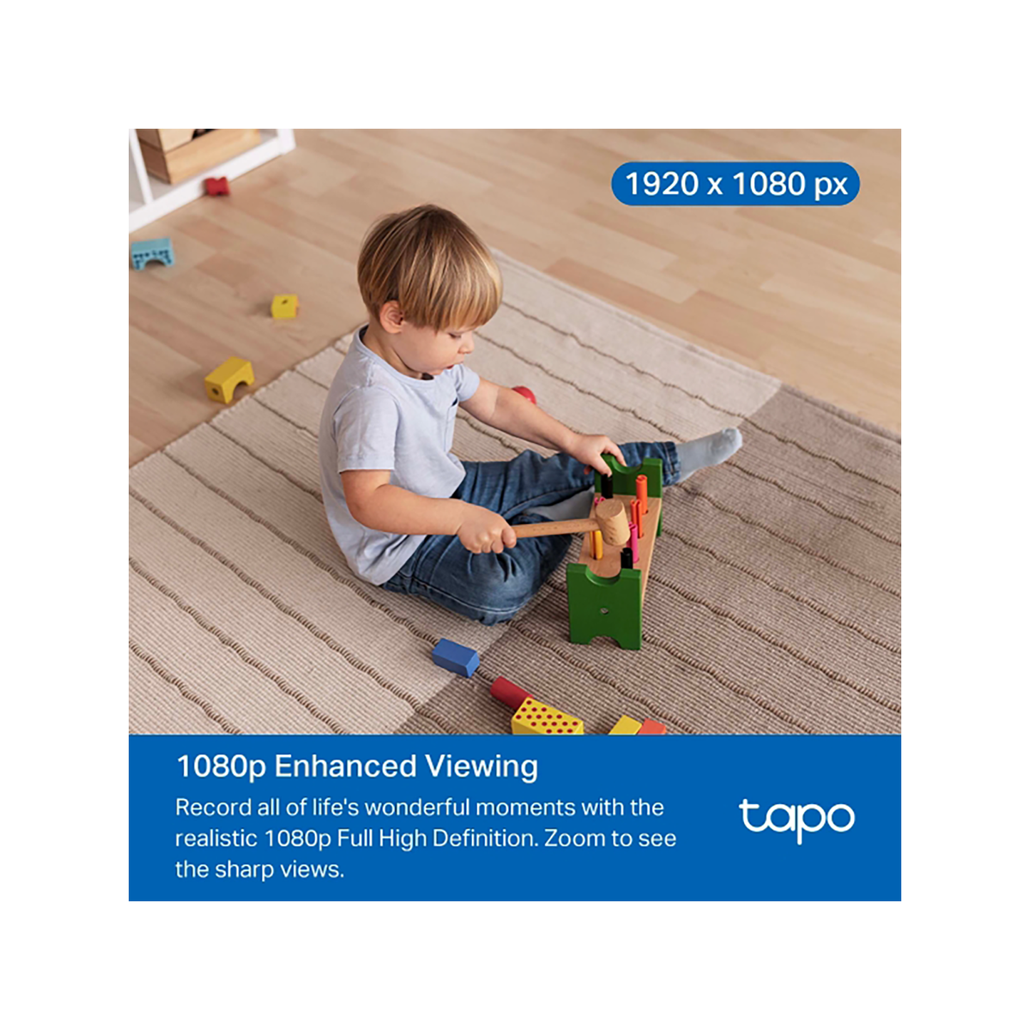 TP-Link TAPO C201 Pan/Tilt Home Security Wi-Fi Camera