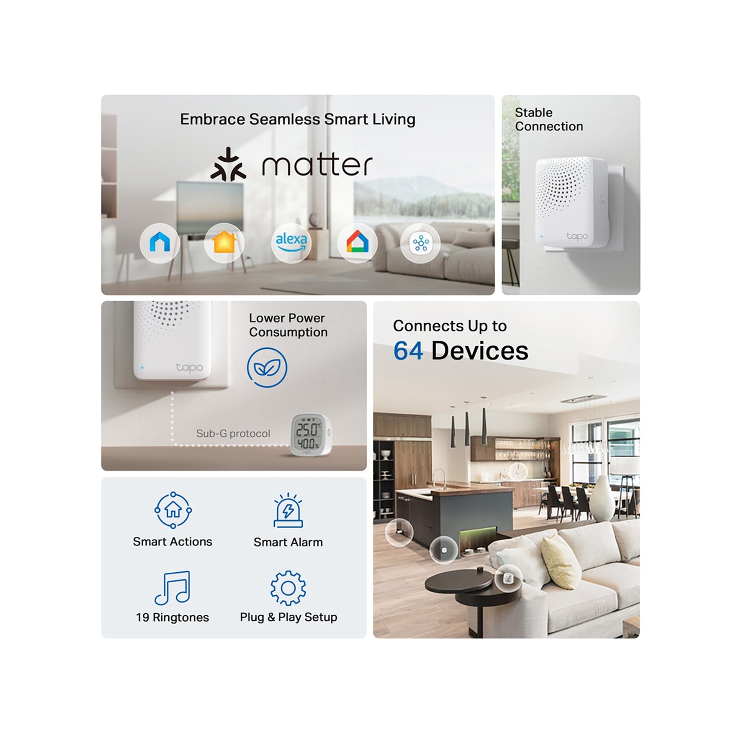 TP-Link TAPO H100 Smart Hub with Chime