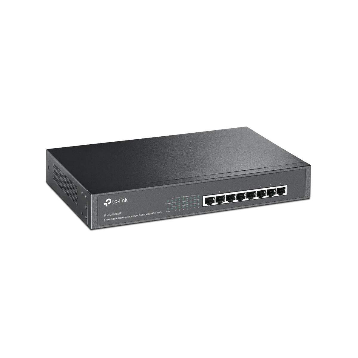 TP-Link 8 Port Gigabit Unmanaged Rackmount POE Switch