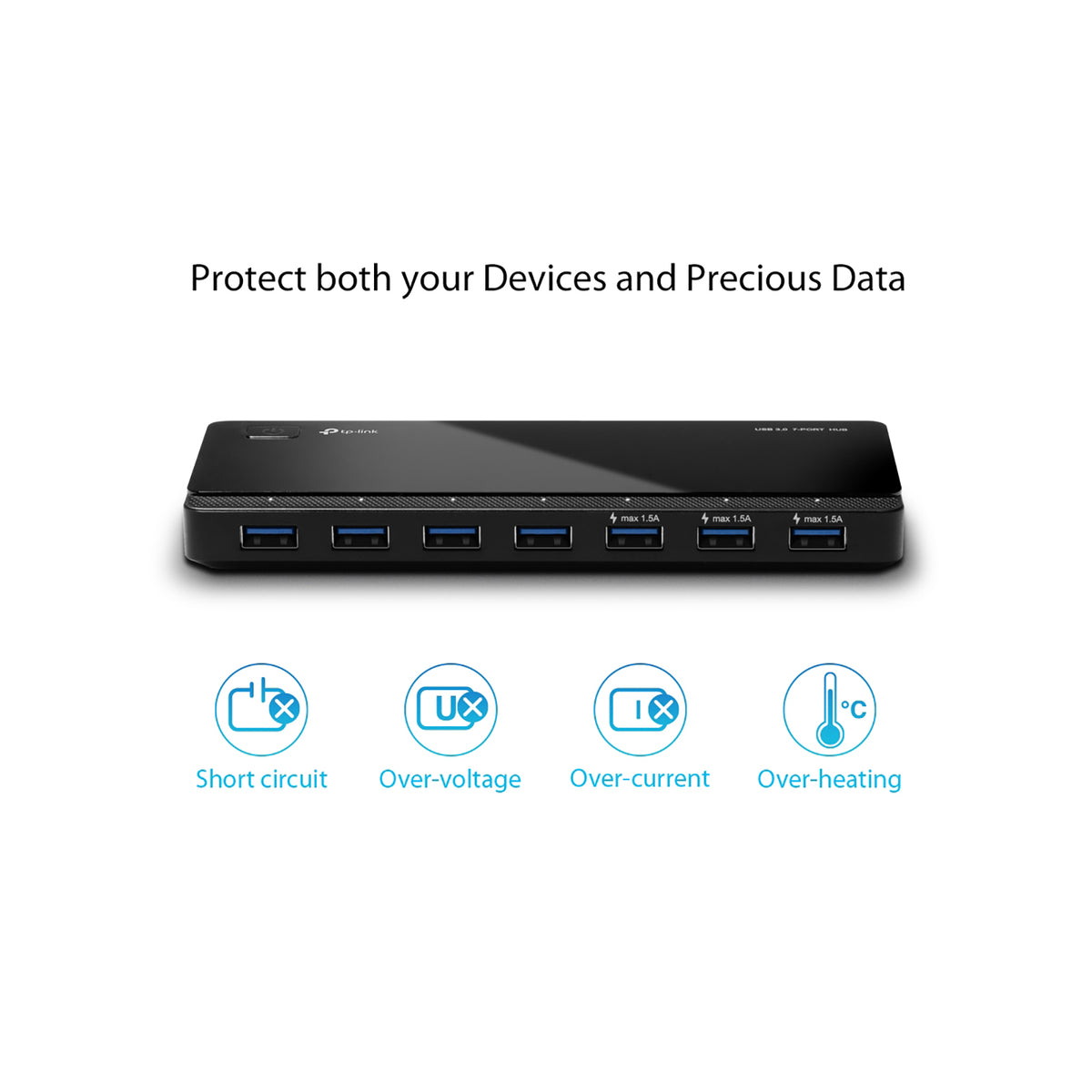 TP-Link USB 3.0 7-Port USB Hub