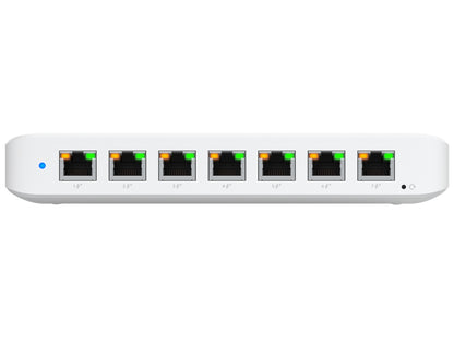 Ubiquiti UniFi Switch Ultra 8 Port Gigabit 1PoE Input 7 PoE Out 52W