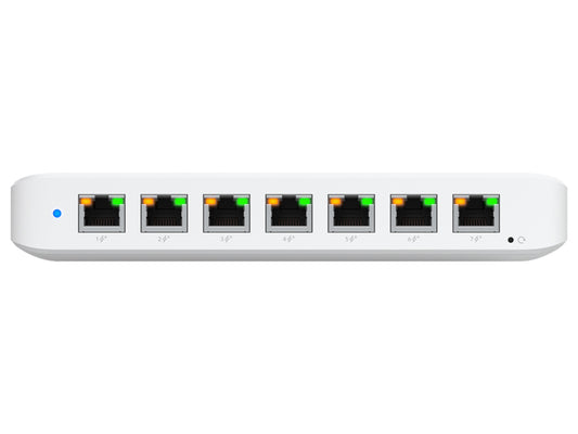 Ubiquiti UniFi Switch Ultra 8 Port Gigabit 1PoE Input 7 PoE Out