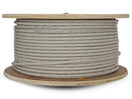 Linkbasic 100m Drum Cat6a Solid Grey UTP Cable