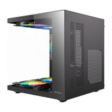 Antec VCX10M ARGB Micro-ATX | ITX Mini-Tower Gaming Chassis - Black