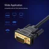 UGREEN VG101 VGA Male to Male Cable 3M