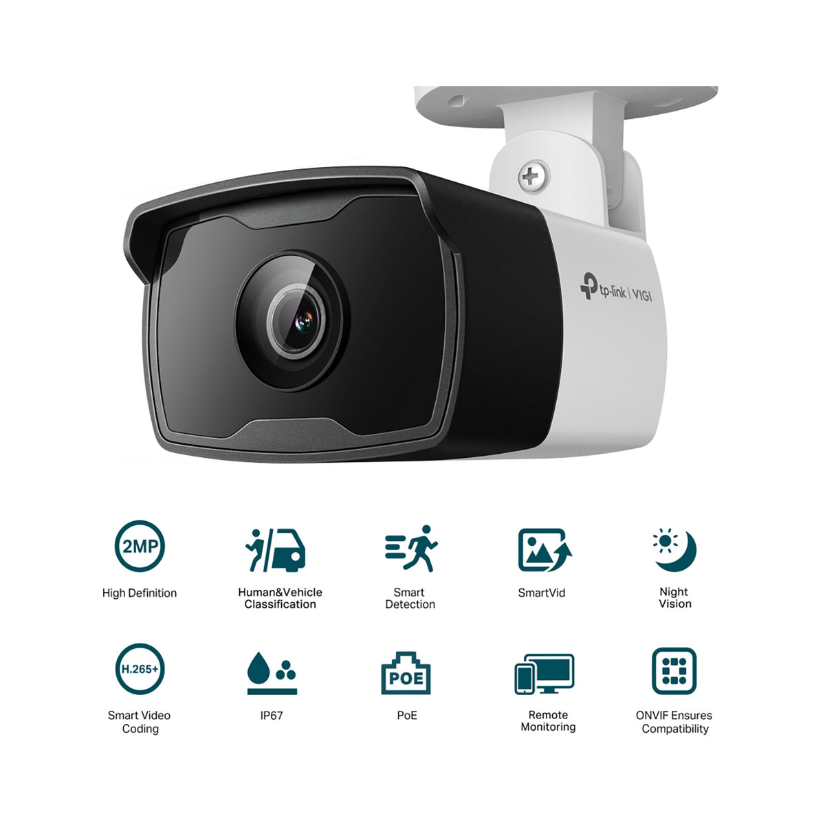 TP-Link VIGI 2MP Outdoor Bullet Network Camera