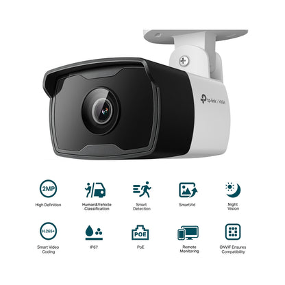 TP-Link VIGI 2MP Outdoor Bullet Network Camera