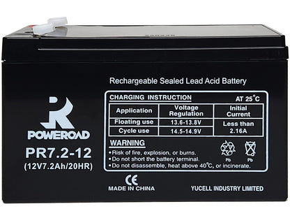 12V7Ah Sealed Lead Acid Battery
