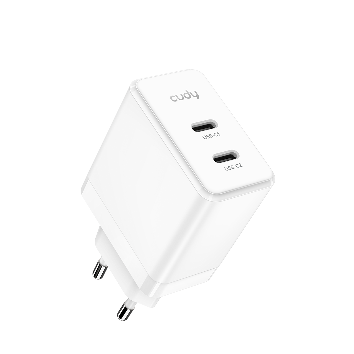 Cudy 40W 2 Port USB-C Fast Charging Adapter
