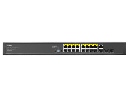 Cudy 16 Port Gigabit PoE 180W 2 Gigabit 2SFP Switch