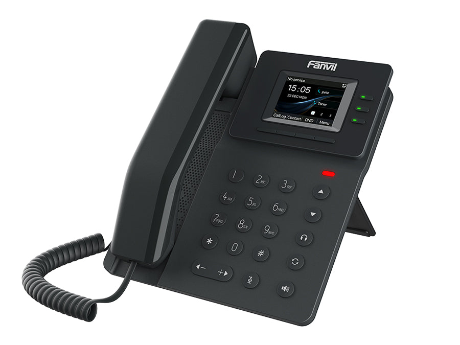 Fanvil 4SIP Fast Ethernet Colour Screen PoE VoIP Phone