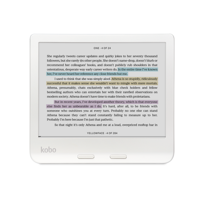 Kobo Libra Colour White — Landscape