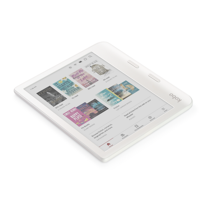 Kobo Libra Colour White — Lying
