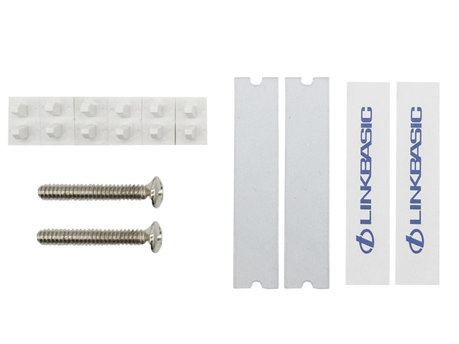 Linkbasic Two Port Faceplate 115 x 70mm