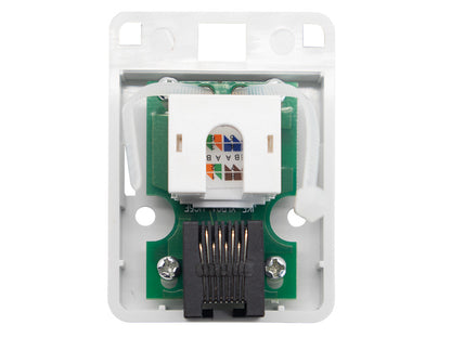 Linkbasic Cat5e Single Surface Mount Box
