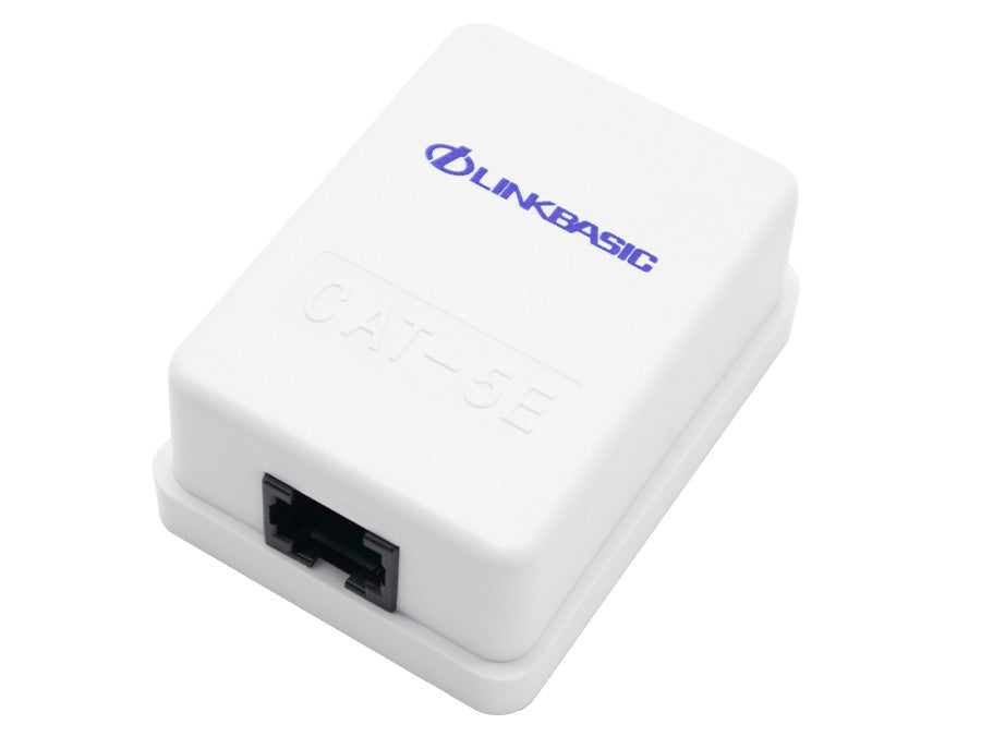 Linkbasic Cat5e Single Surface Mount Box