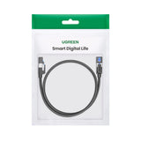 UGREEN Cat8 Nylon Braided Ethernet Cable - 40Gbps with Modular Plugs - 2m